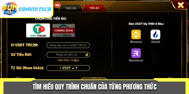 Tìm hiểu quy trình chuẩn của từng phương thức